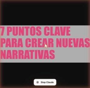 7 puntos clave para crear nuevas narrativas